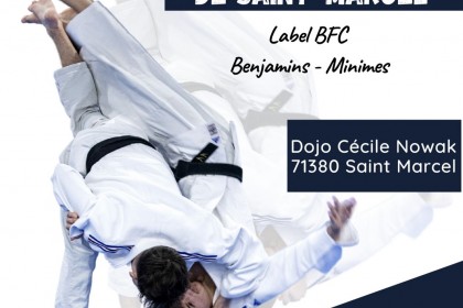 Open de Judo de Saint Marcel - Benjamins / Minimes 2022