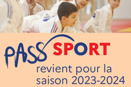 Le Pass'Sport reconduit pour la rentrée 2023 !